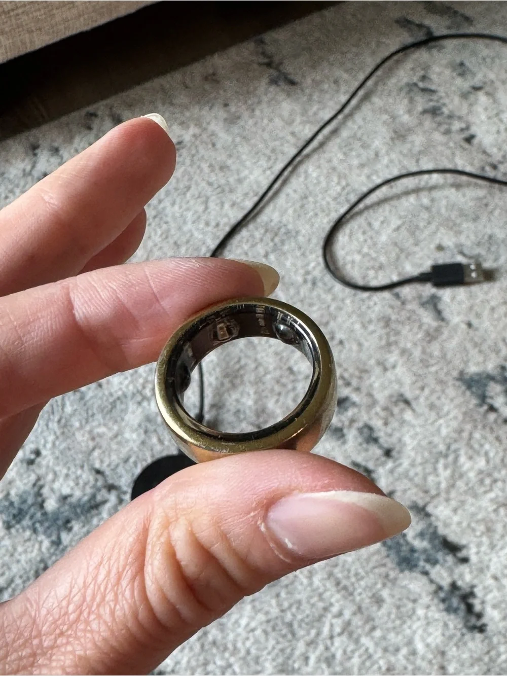 Oura Ring Gen3 Horizon - Gold - Size 8